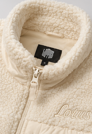 POLARIS | Sherpa Jacket – Cream