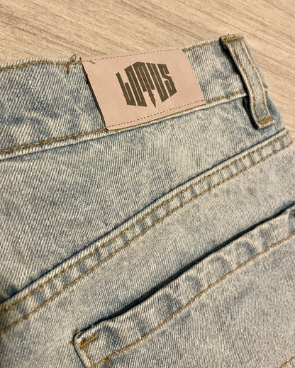 Pantaloni corti Denim