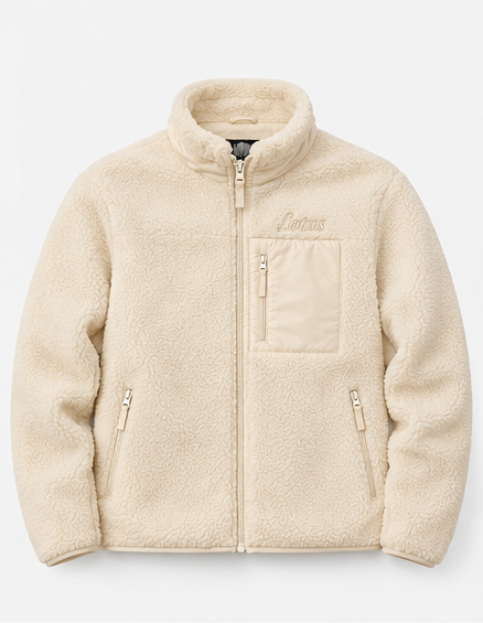 POLARIS | Sherpa Jacket – Cream