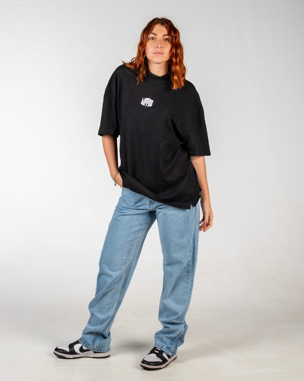 Maglia con collo alto Classic Black