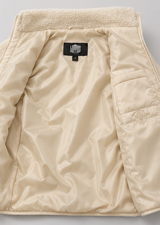 POLARIS | Sherpa Jacket – Cream