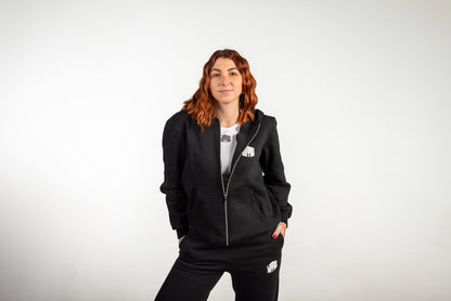 Felpa Classic Black zip W