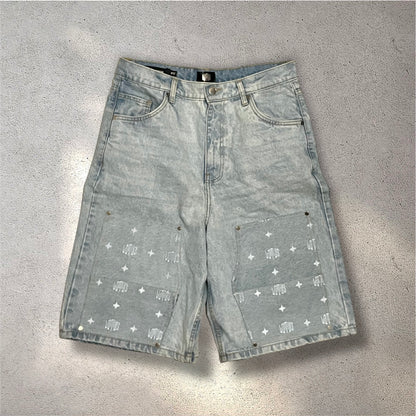 Pantaloni corti Denim