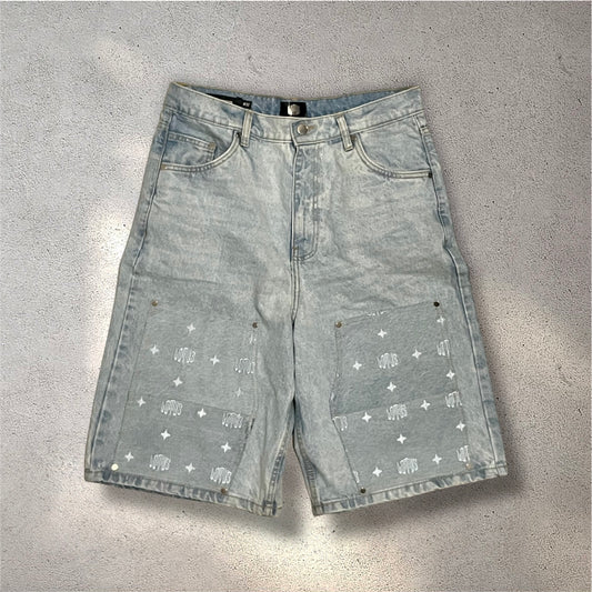 Pantaloni corti Denim