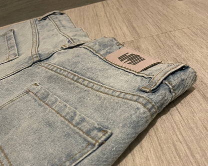 Pantaloni corti Denim