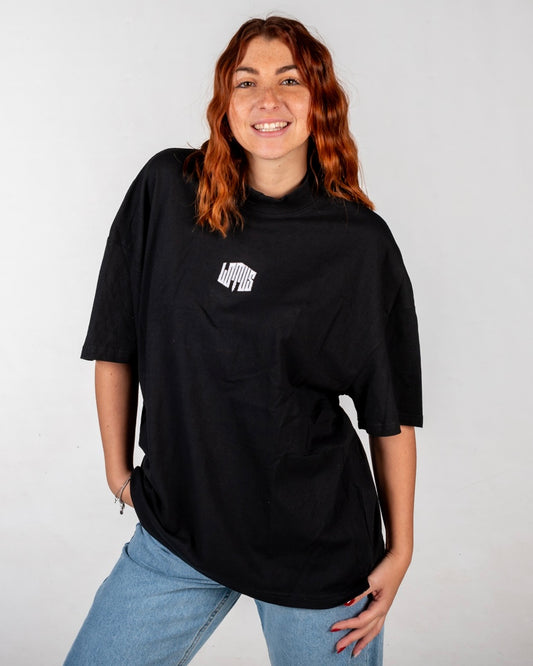 Maglia con collo alto Classic Black