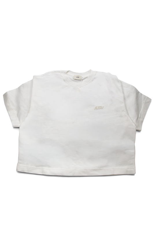 AUTRY TONAL LOGO BOXY TEE WOMAN