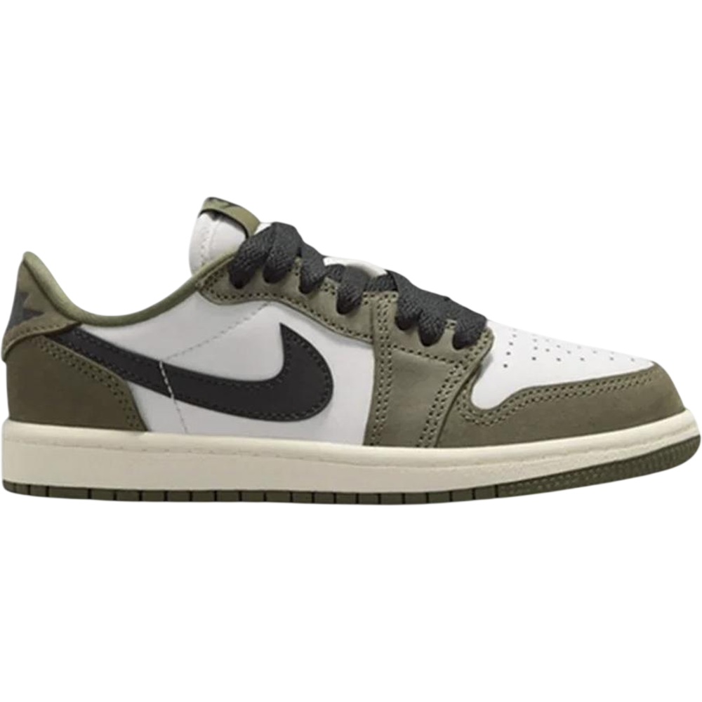Jordan 1 Retro Low OG Medium Olive (PS)