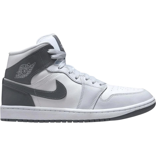 Jordan 1 Mid White Smoke Grey (Women's)