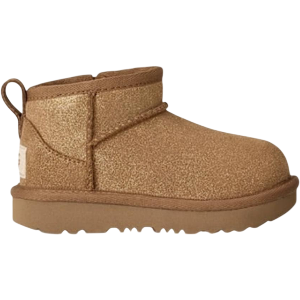 UGG Classic Ultra Mini Dazzle Chestnut (Toddler)